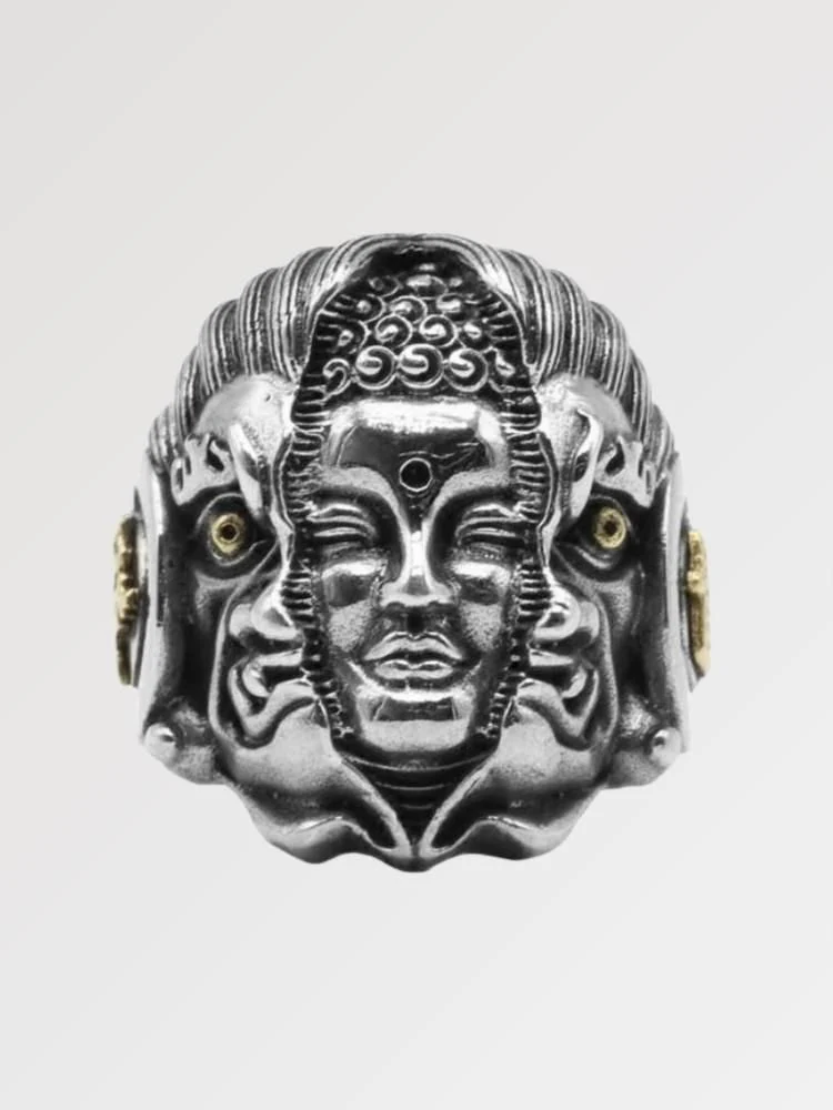 Bague Celtique en Argent 'Kurobe'