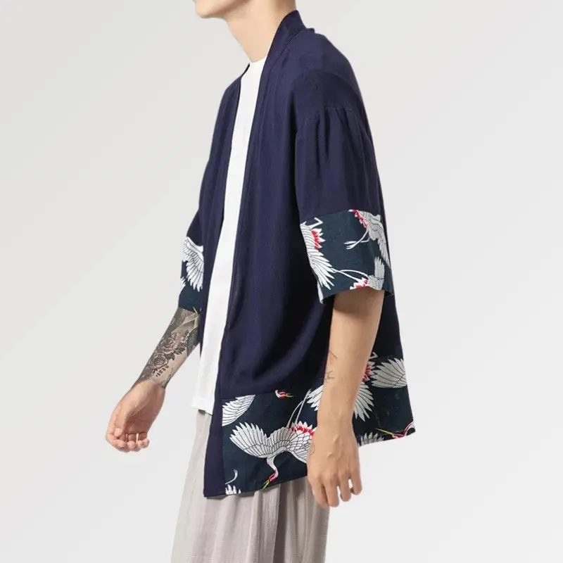 Cardigan Style Kimono Homme 'Hisashi' - Image 2