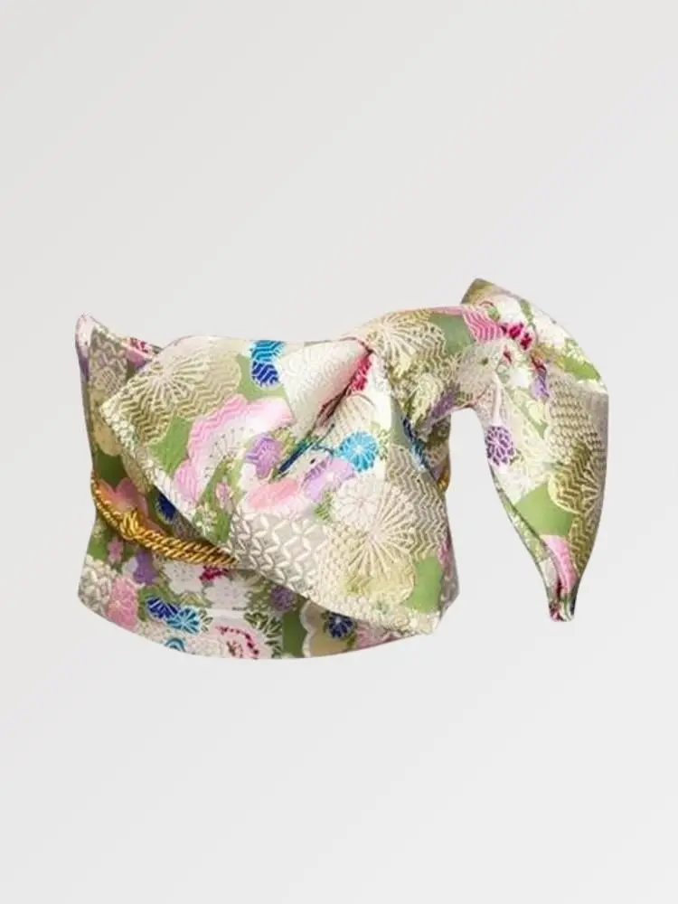 Ceinture Obi en Tissu 'Sakura' - Image 2