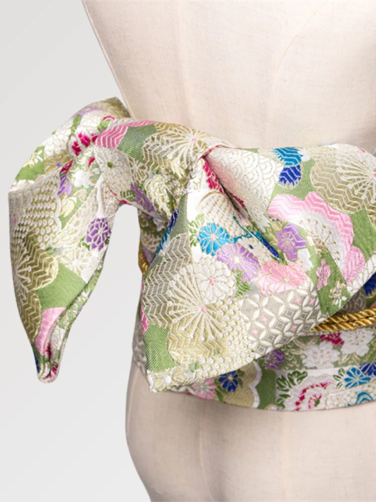 Ceinture Obi en Tissu 'Sakura' - Image 3