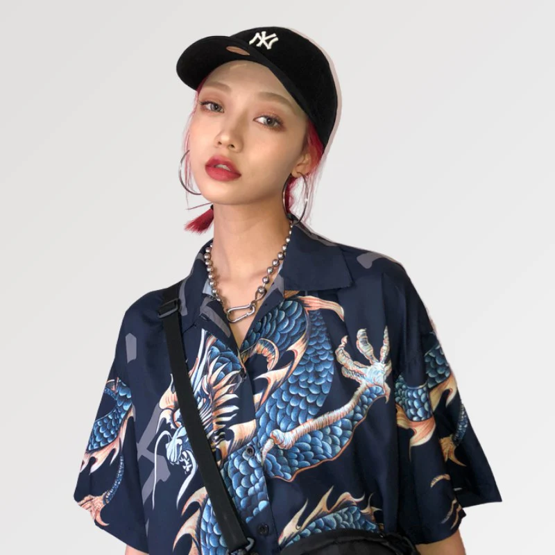 Chemise Japonaise Femme 'Ryu-jin' - Image 6