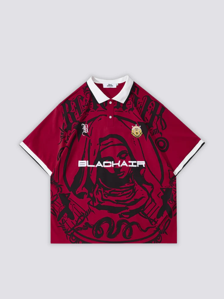 Chemise Polo Graphique - 生々しい
