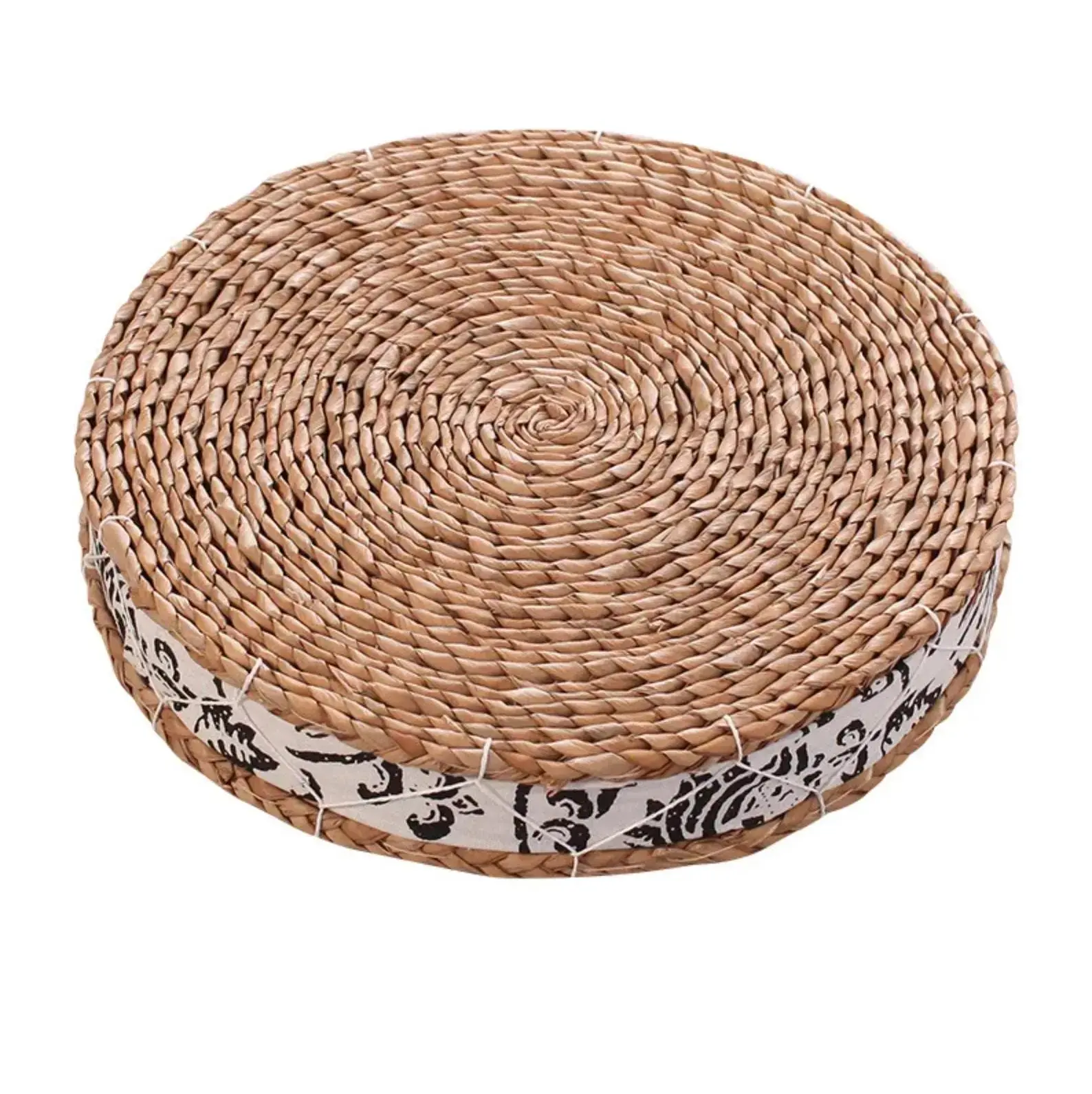 Coussin japonais de sol en paille 'Anjo' - Image 10