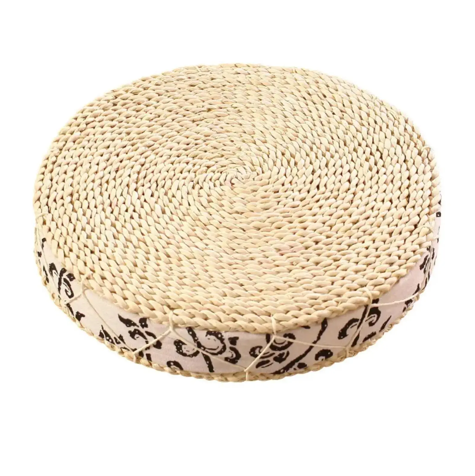 Coussin japonais de sol en paille 'Anjo' - Image 6