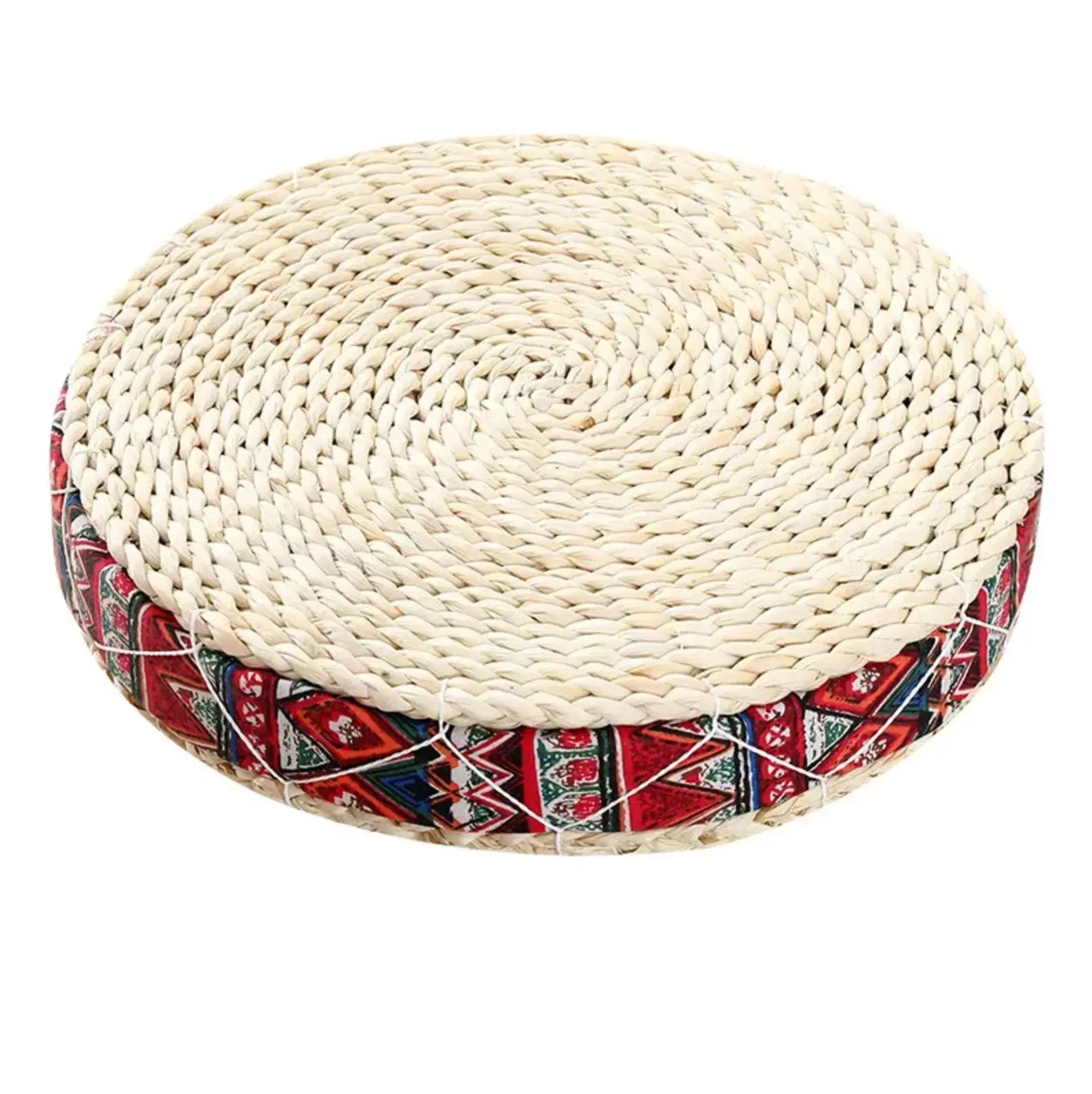 Coussin japonais de sol en paille 'Anjo' - Image 8