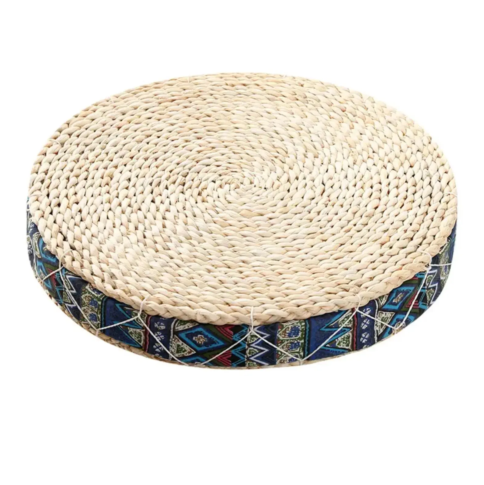 Coussin japonais de sol en paille 'Anjo' - Image 9
