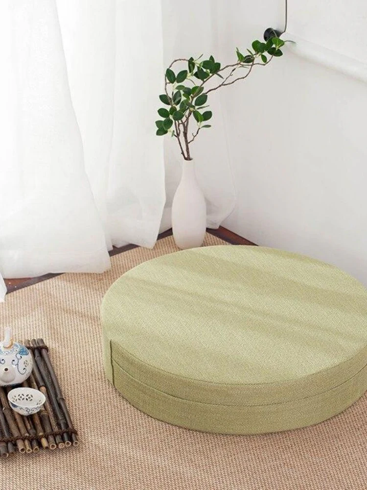 Coussin Japonais Rond 'Yehuga' - Image 3