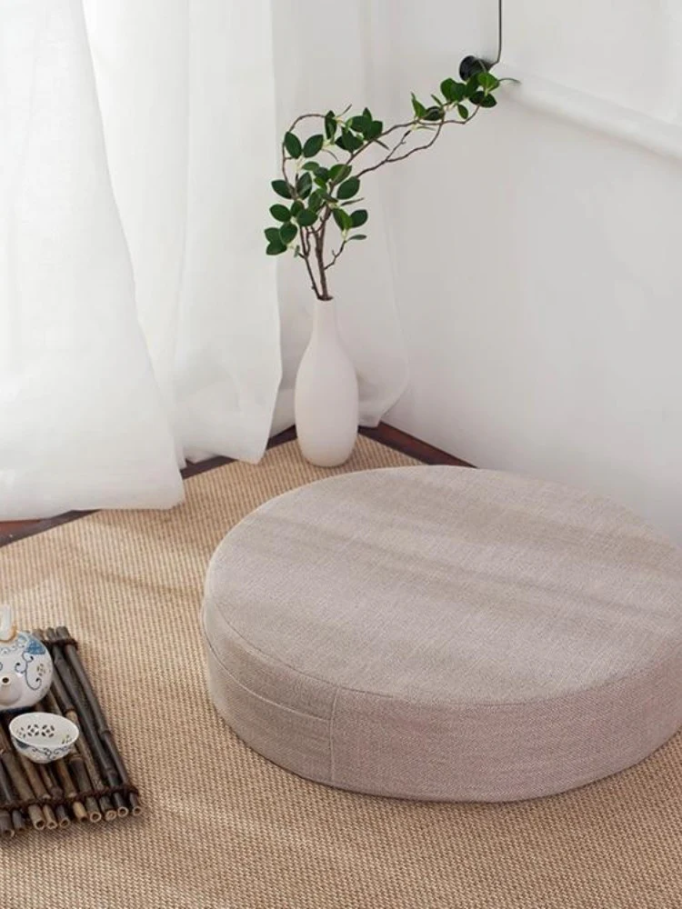 Coussin Japonais Rond 'Yehuga' - Image 6