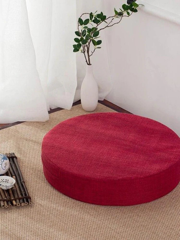 Coussin Japonais Rond 'Yehuga' - Image 8