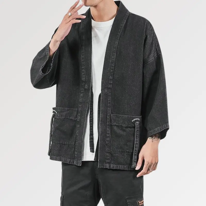 Denim Kimono Jacket 'Kazuko' - Image 3
