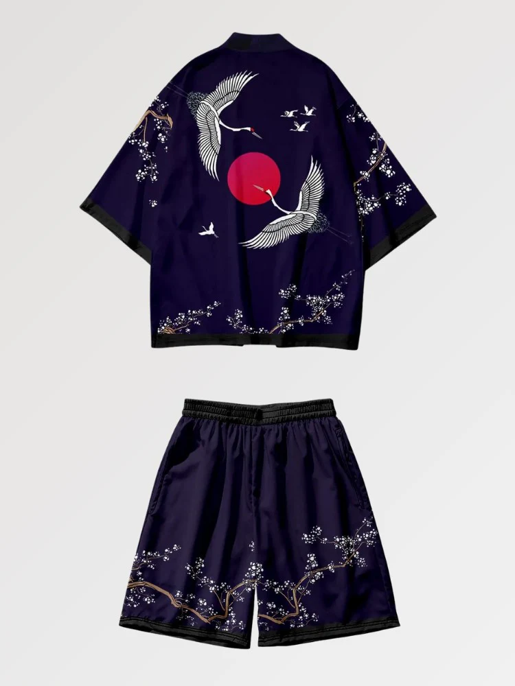 Ensemble de Kimono 'Ao no Taiyo'