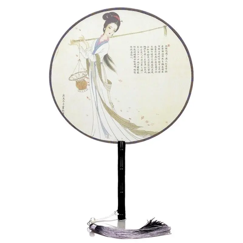 Éventail Japonais Traditionnel 'Kanji' - Image 2