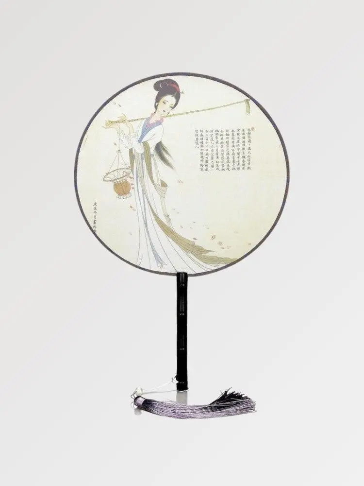 Éventail Japonais Traditionnel 'Kanji' - Image 3
