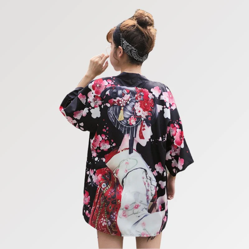 Geisha Cardigan 'Sakura x Geiko' - Image 6