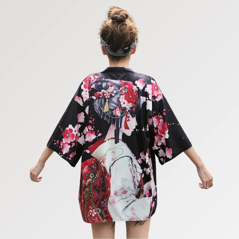 Geisha Cardigan 'Sakura x Geiko' - Image 7