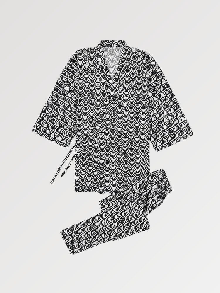 Jinbei Homme Traditionnel 'Kojiro' - Image 2