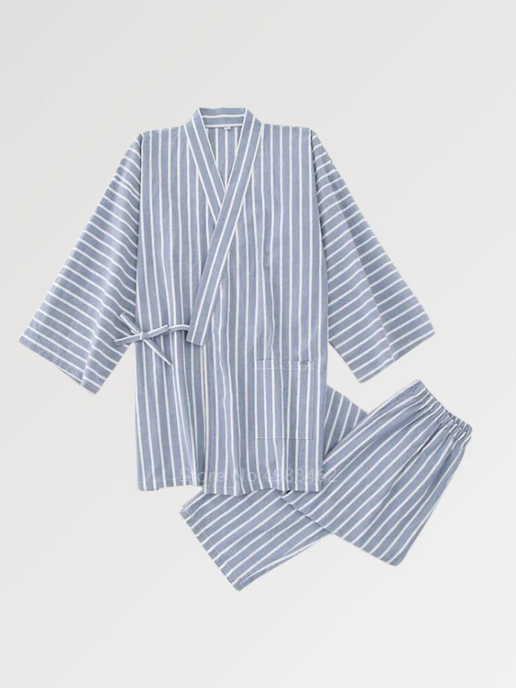 Jinbei Rayé Homme 'Onsen Shota'