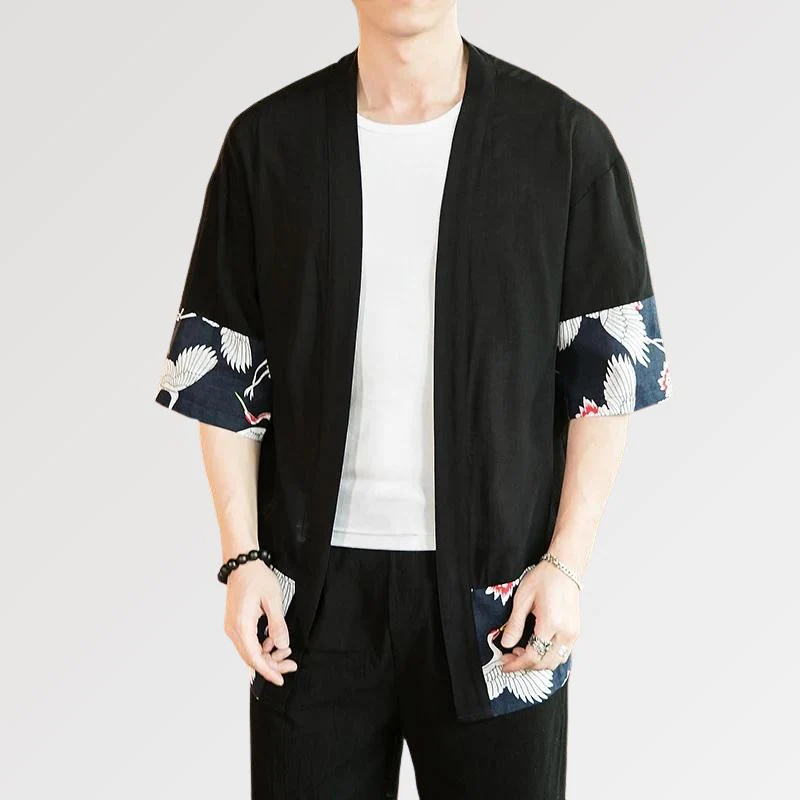 Kimono Cardigan Homme 'Hisashi'