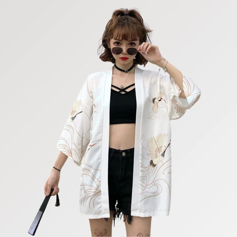 Kimono Femme Veste 'Setsuko' - Image 4