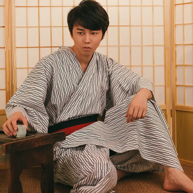 Kimono Homme Traditionnel 'Tsushima' - Image 3