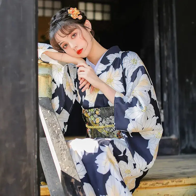 Kimono Japonais Femme Paris 'Natsumi'