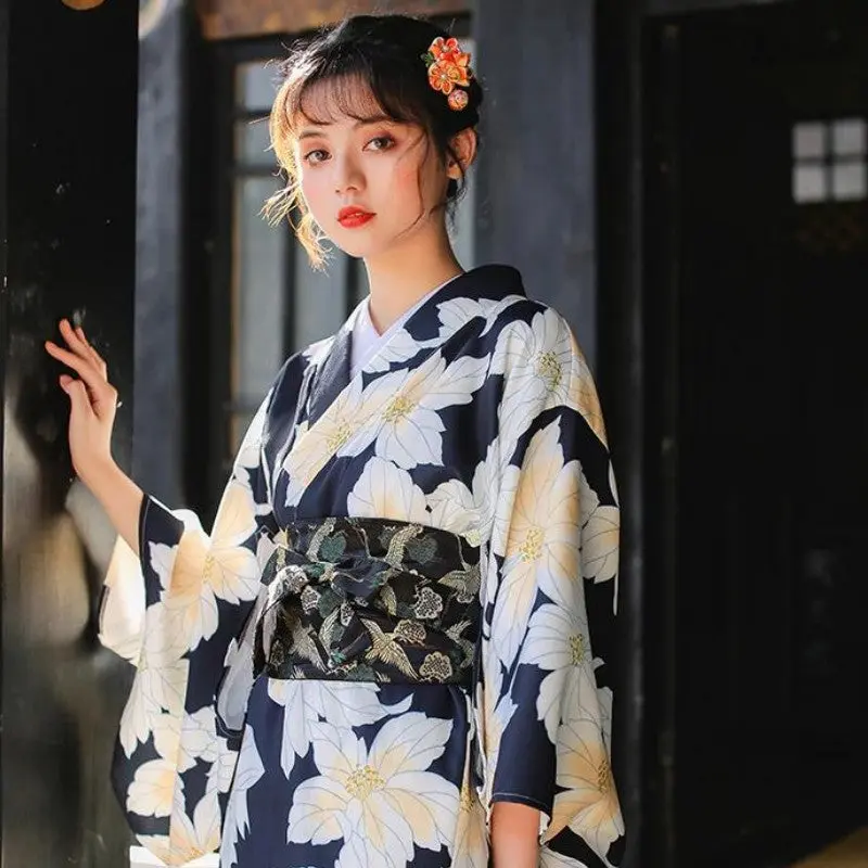 Kimono Japonais Femme Paris 'Natsumi' - Image 2