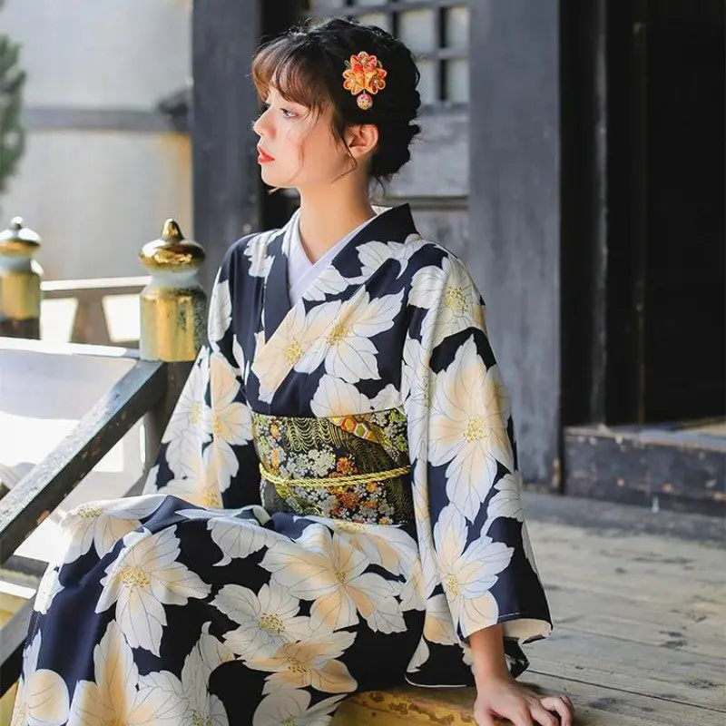 Kimono Japonais Femme Paris 'Natsumi' - Image 4