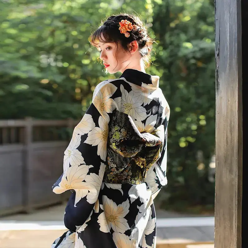 Kimono Japonais Femme Paris 'Natsumi' - Image 5