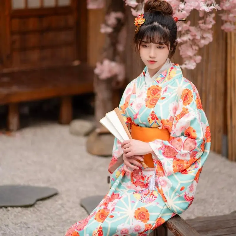 Kimono Japonais Femme Qualité 'Kasumi' - Image 5