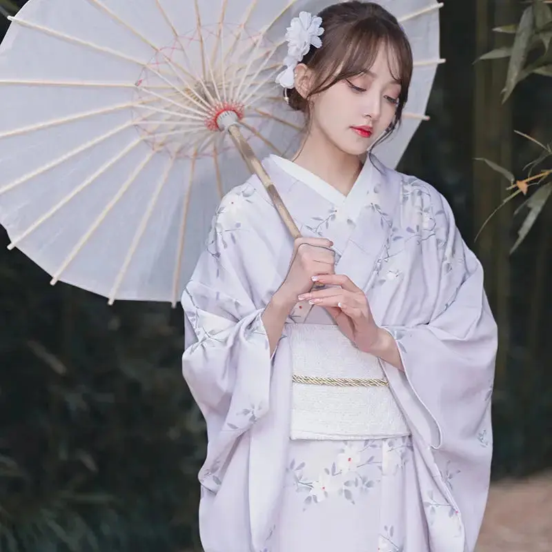 Kimono Japonais Femme Vintage 'Shizuko' - Image 3