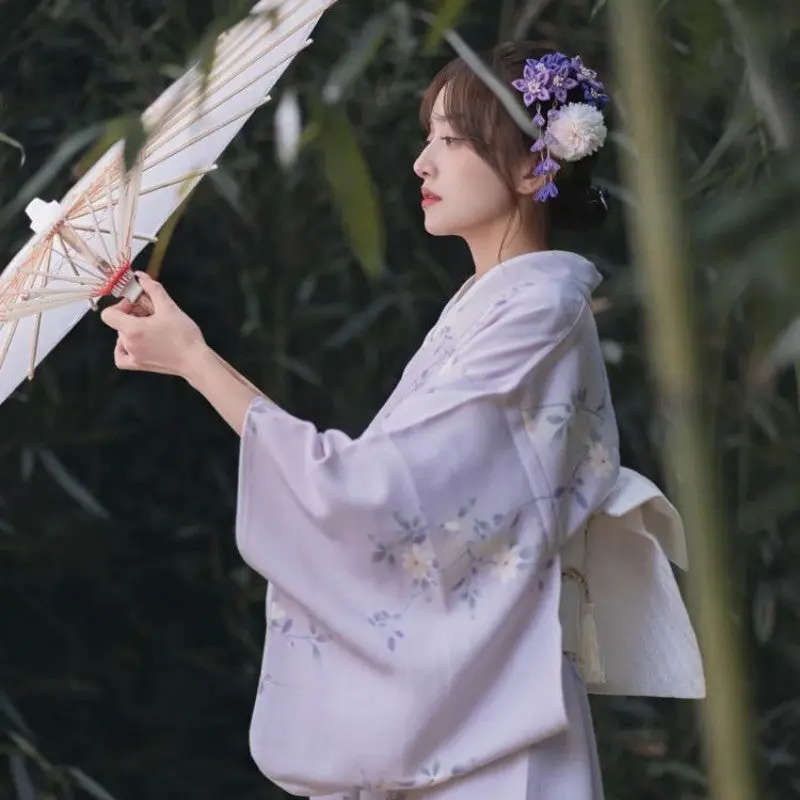 Kimono Japonais Femme Vintage 'Shizuko' - Image 5