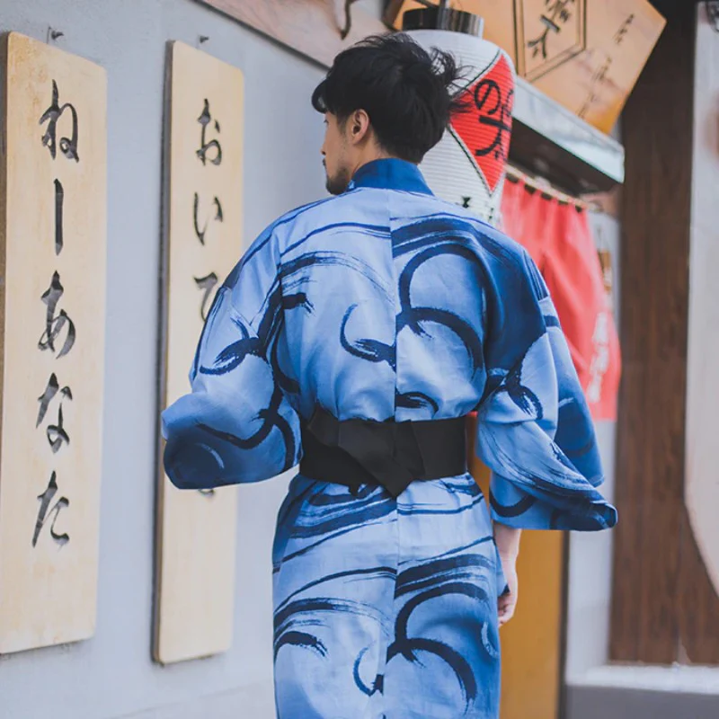 Kimono pour Homme 'Hashimoto' - Image 4