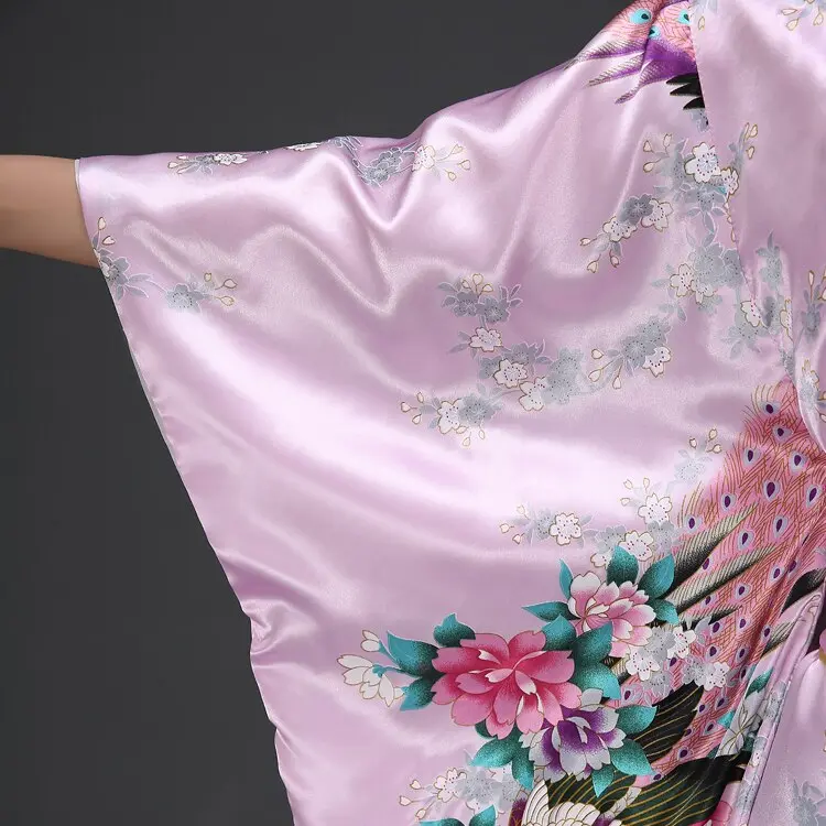 Kimono Traditionnel Japonais Femme 'Nori' - Image 14