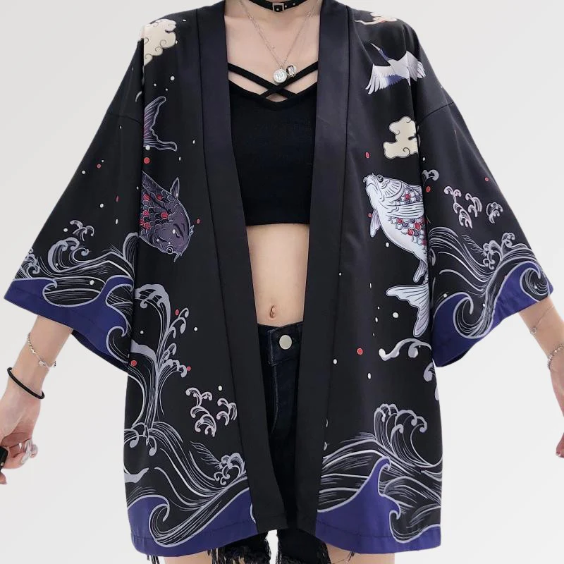 Kimono Veste pour Femme 'Miyuki' - Image 3