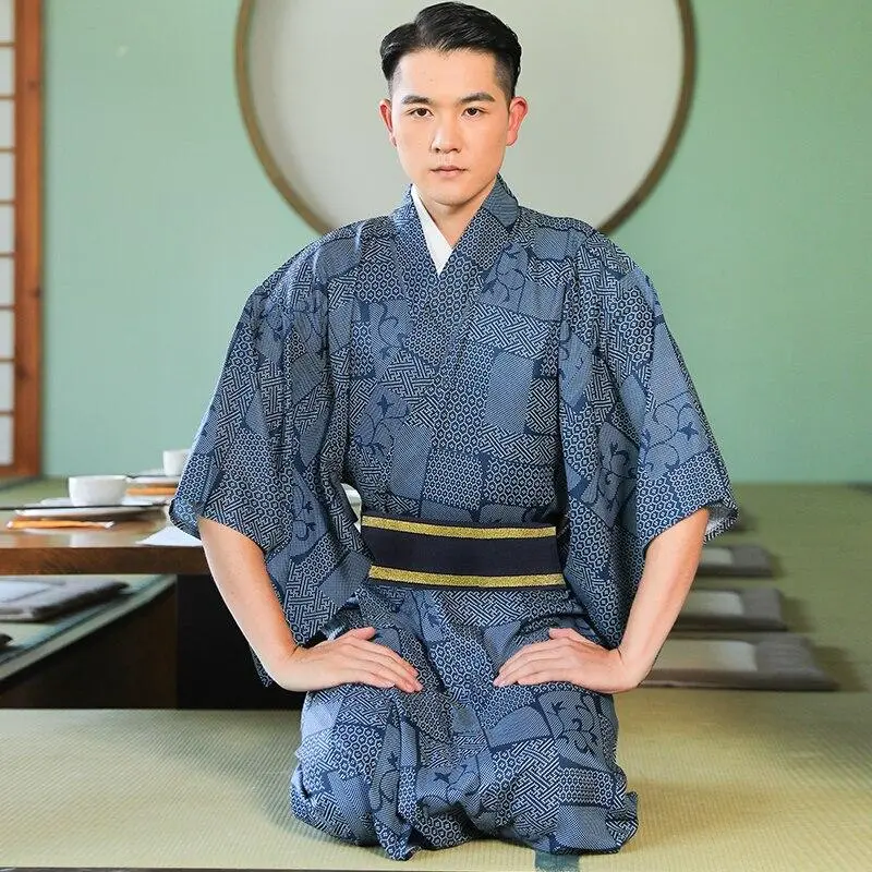 Kimono Yukata Homme 'Shinoya' - Image 2