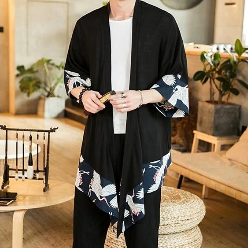 Long Kimono Cardigan 'Ryota' - Image 3