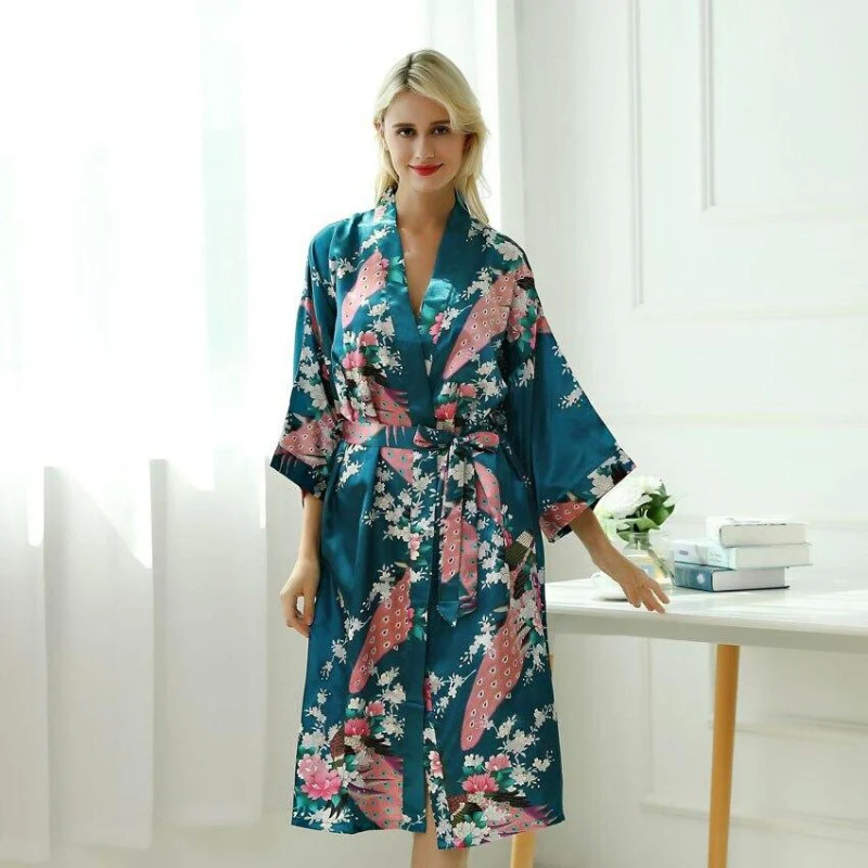Long Pyjama Japonais Style Nuisette