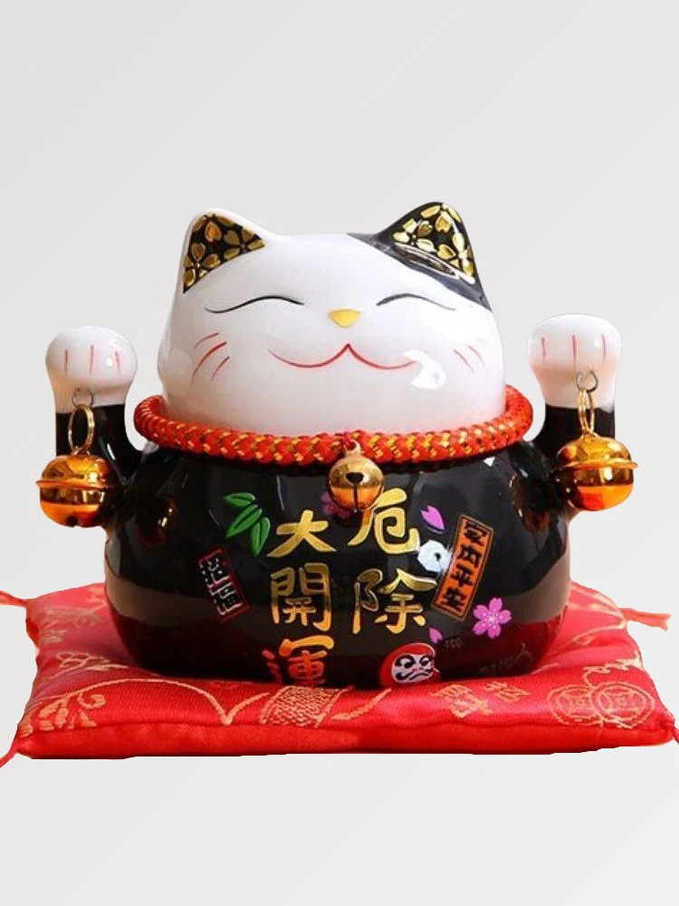 Maneki Neko Tirelire 'Noir'