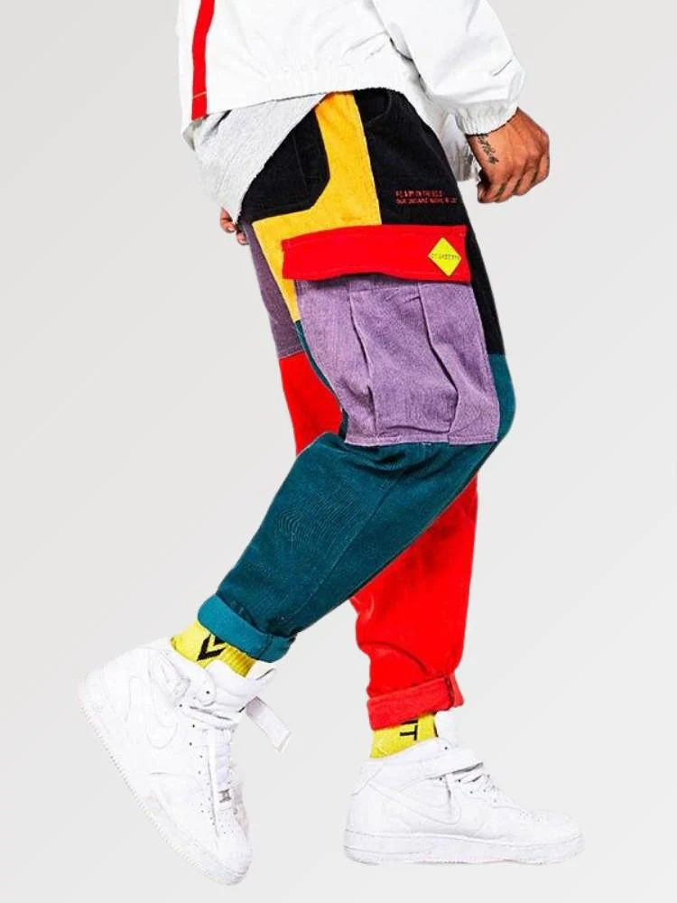 Pantalon Cargo en Couleur 'Colorbind' - Image 3