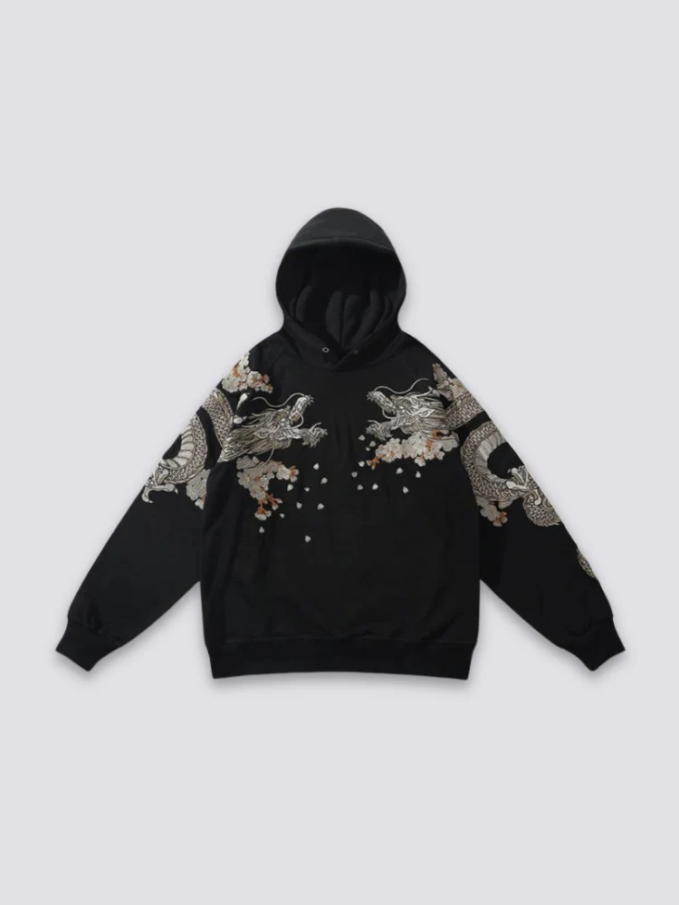 Sweat a Capuche Brodé - 刺しゅう - Image 2