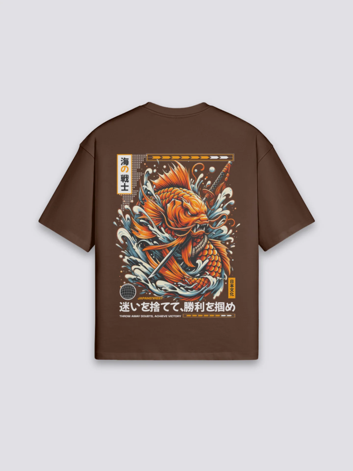 T-Shirt Inscription Japonaise - ランチュウ - Image 2