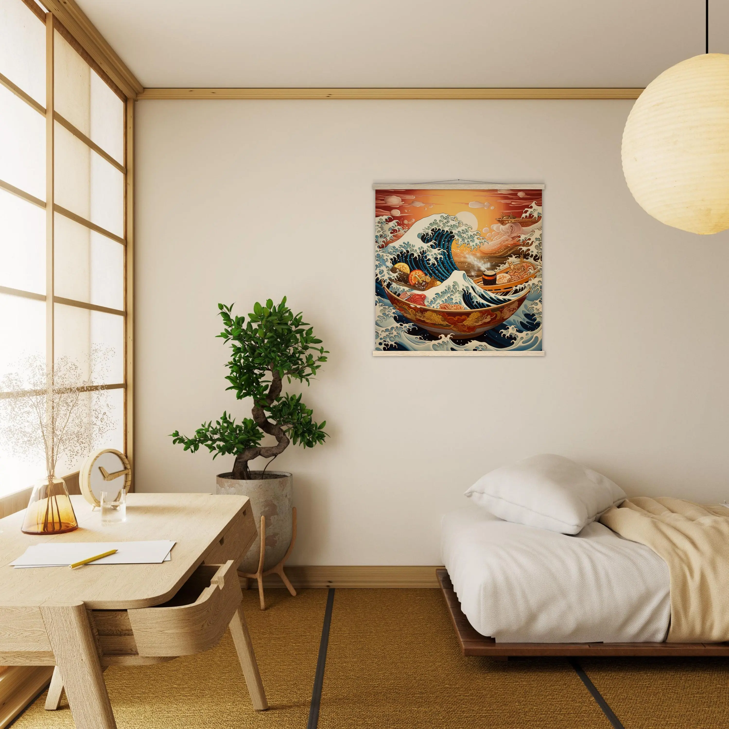 Tableau Art Moderne Japonais 'Kanagawa' - Image 6