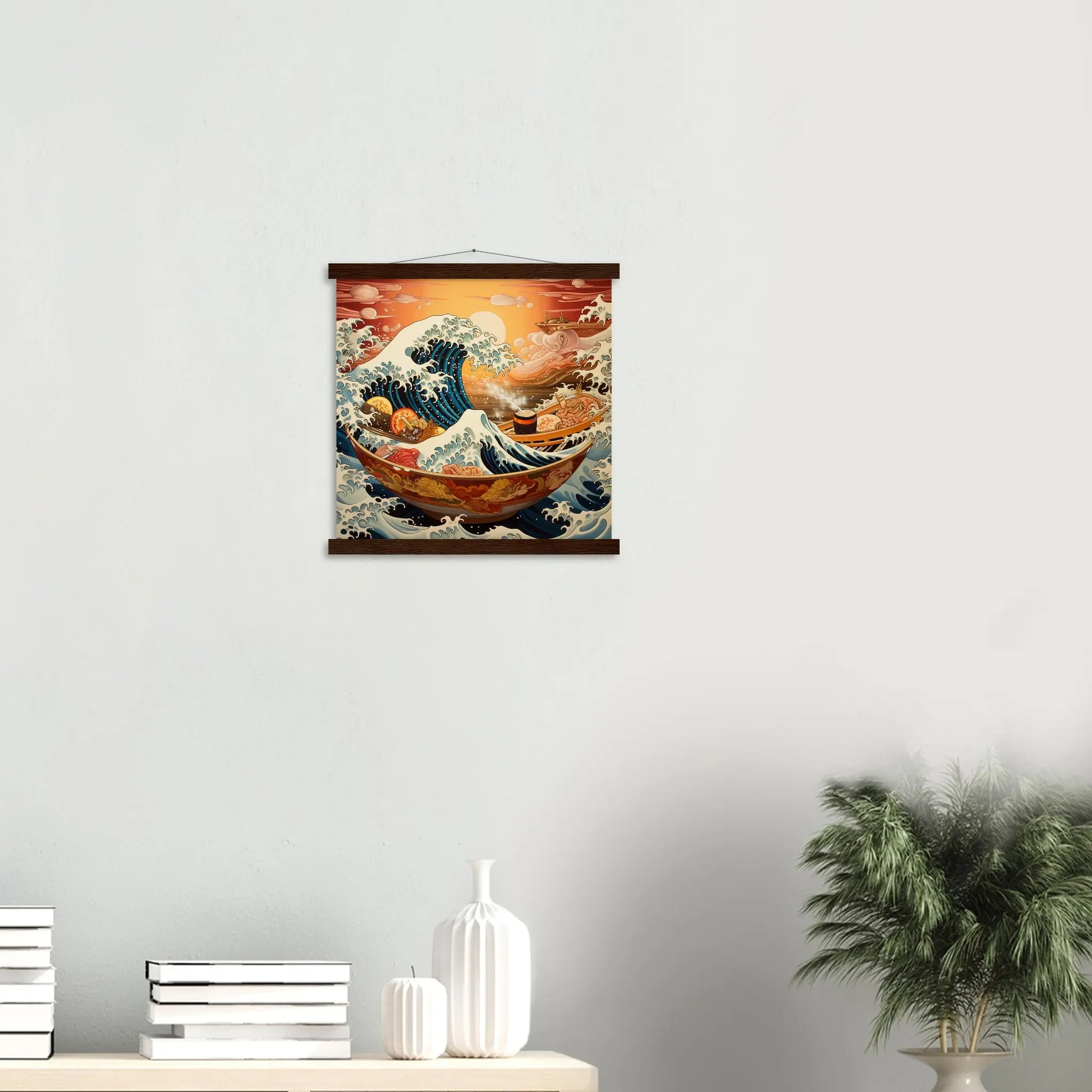 Tableau Art Moderne Japonais 'Kanagawa' - Image 9