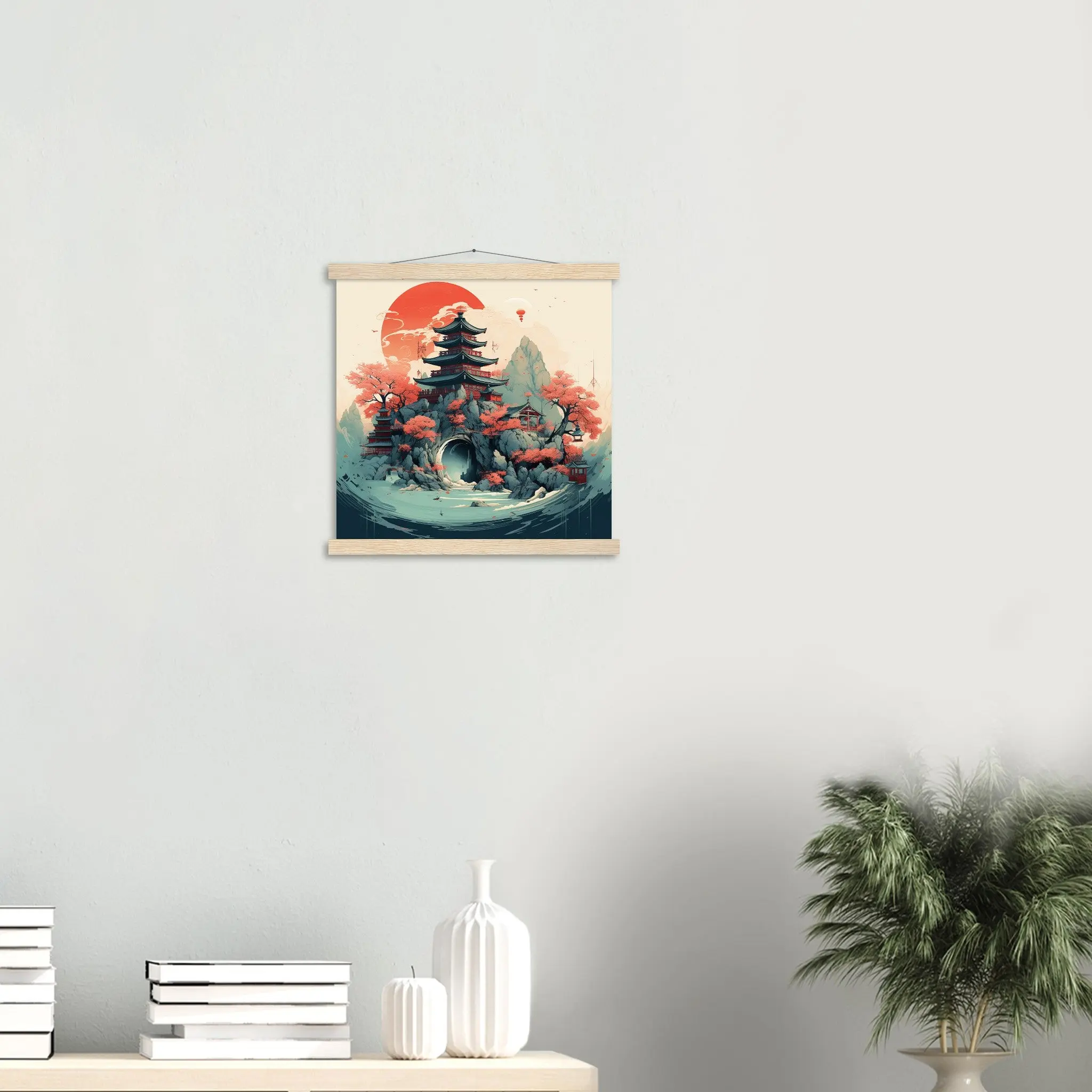 Tableau Style Japonais 'Oko-Iyuma' - Image 10