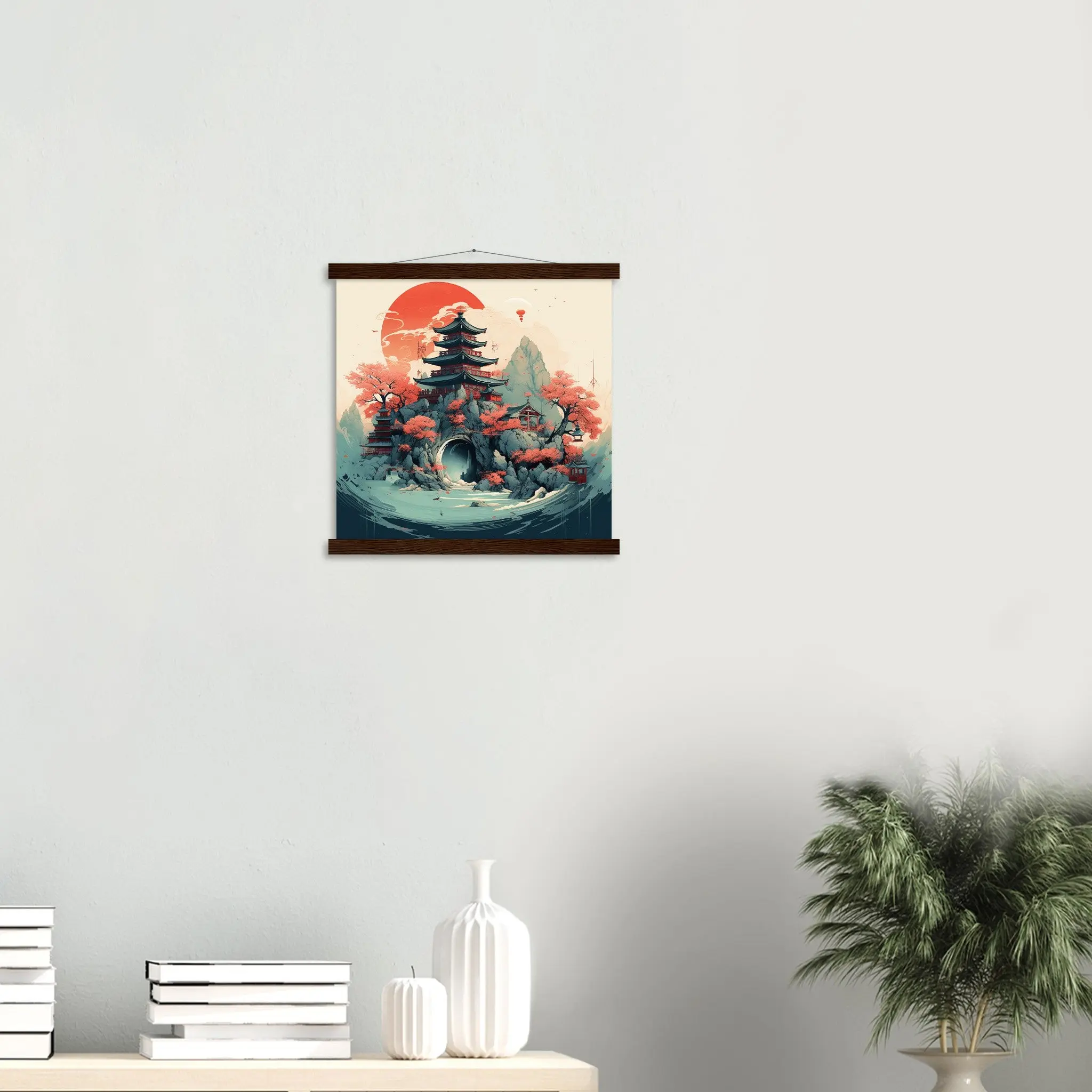 Tableau Style Japonais 'Oko-Iyuma' - Image 9