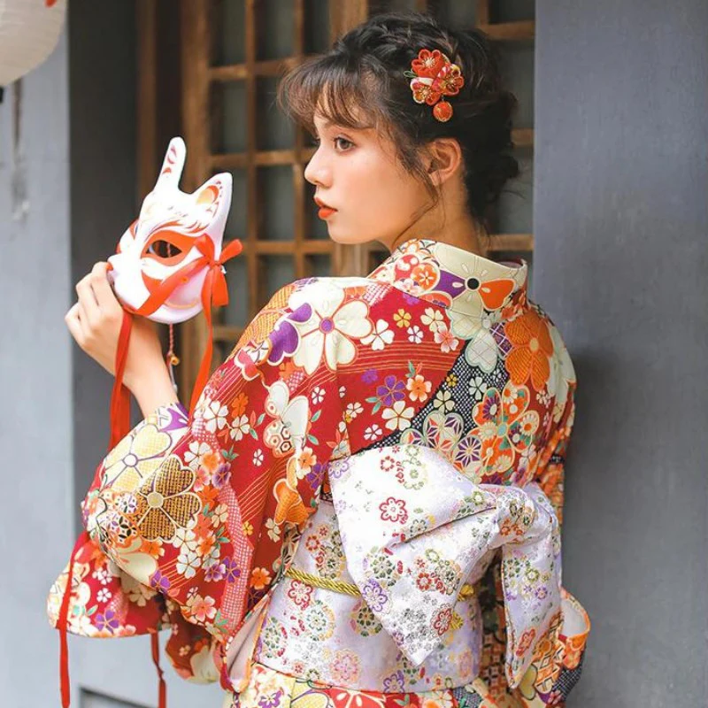 Kimono Japonais Femme 'Kimitsu' - Image 4