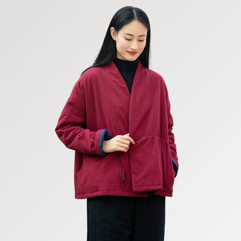 Veste Kimono Coton Femme 'Yukiko' - Image 2