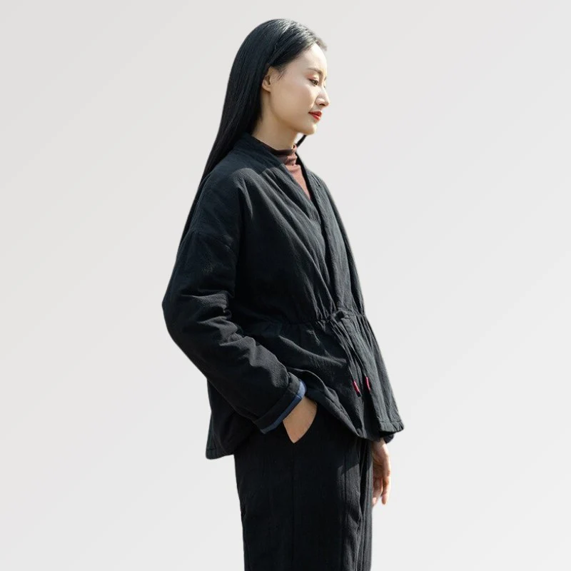 Veste Kimono Coton Femme 'Yukiko' - Image 3