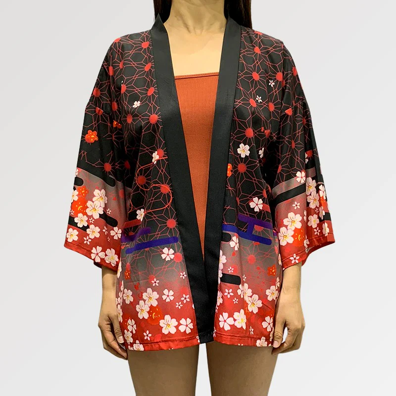 Veste Kimono Femme Kitsune 'Hiro' - Image 3