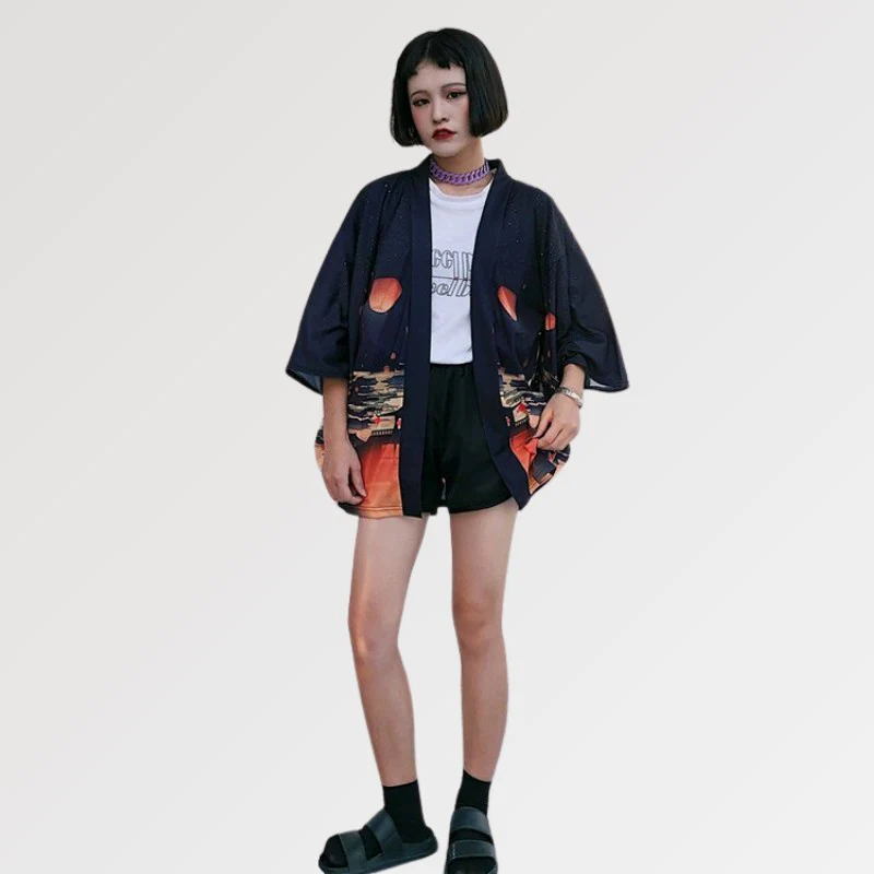 Veste de Kimono Furisode 'Shizuka' - Image 4